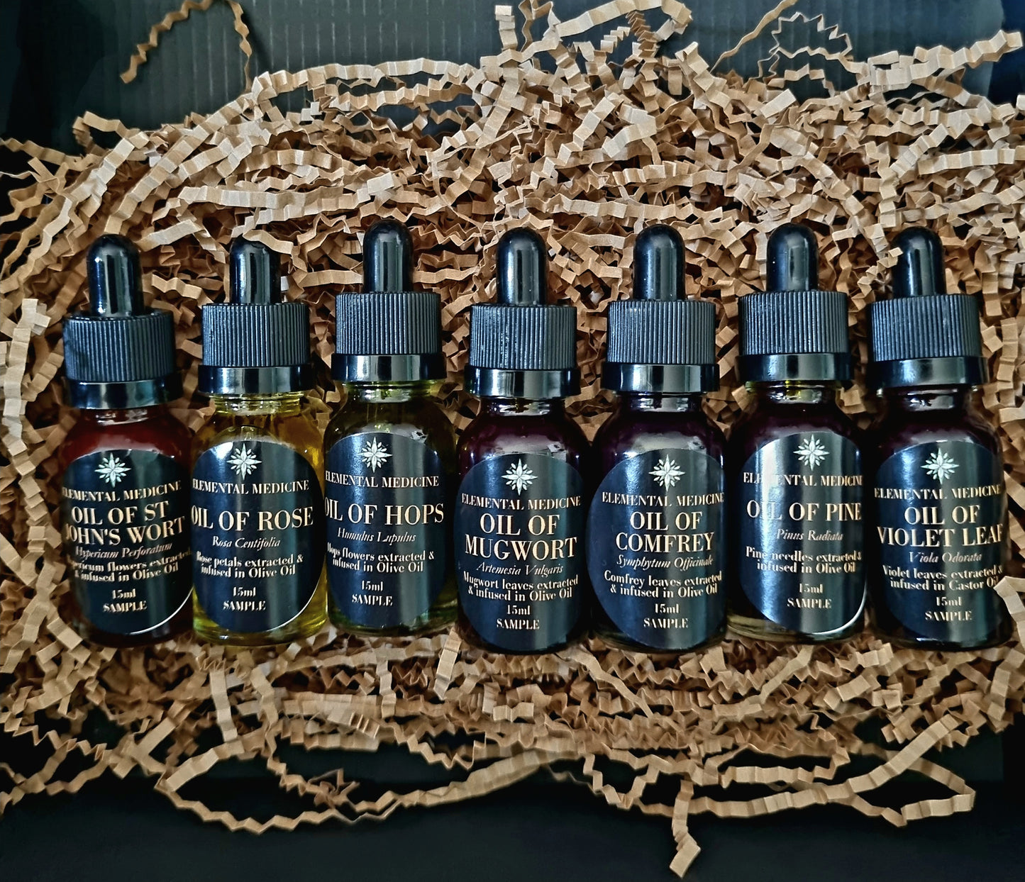 Herbal Body Oils - Sample Collection